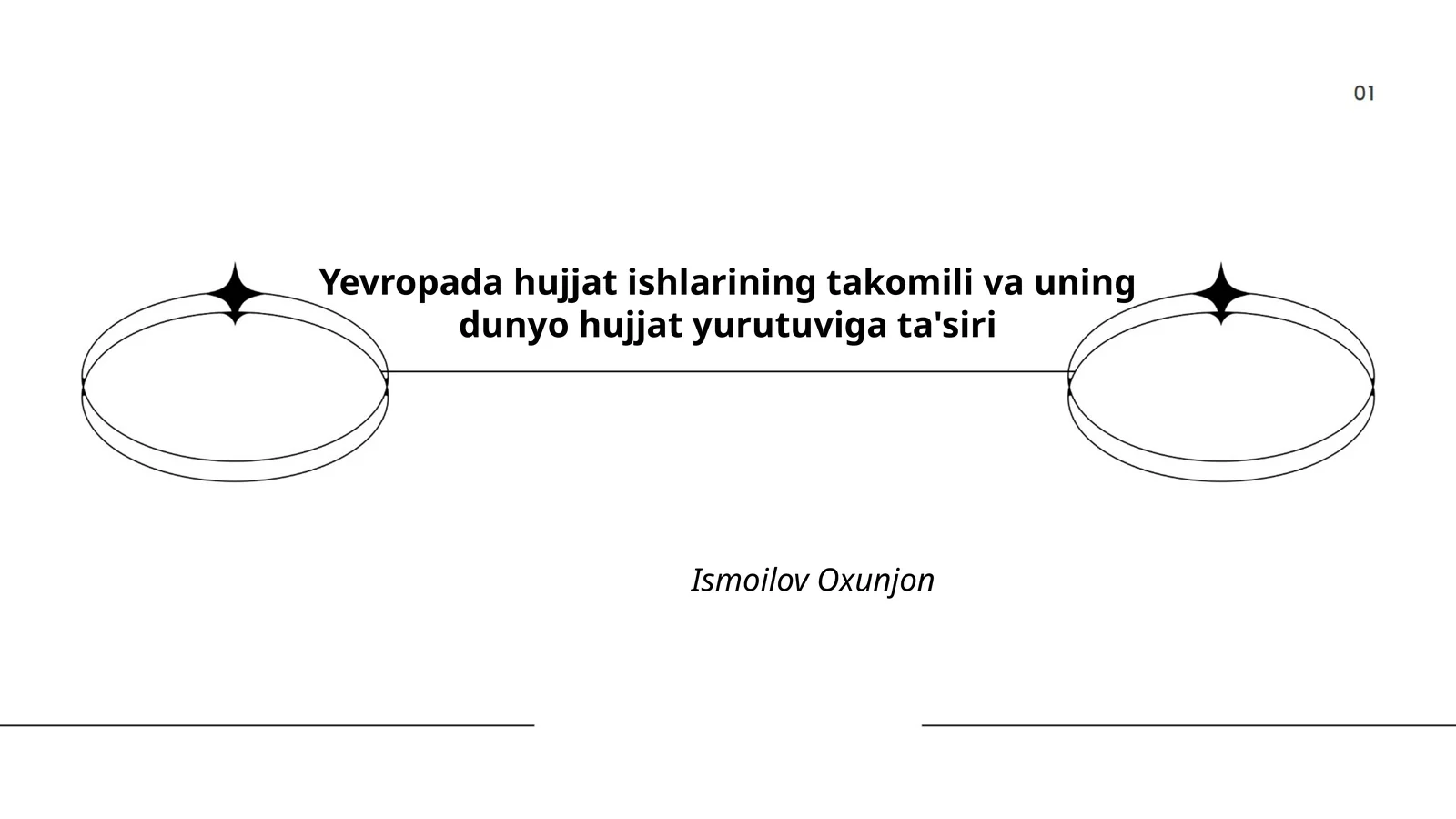 Yevropada hujjat ishlarining takomili va uning dunyo hujjat yurutuviga ta'siri