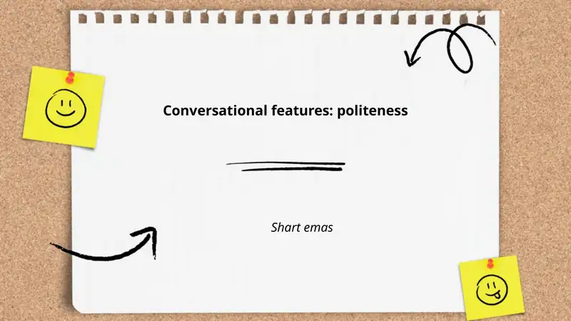 Politeness in English