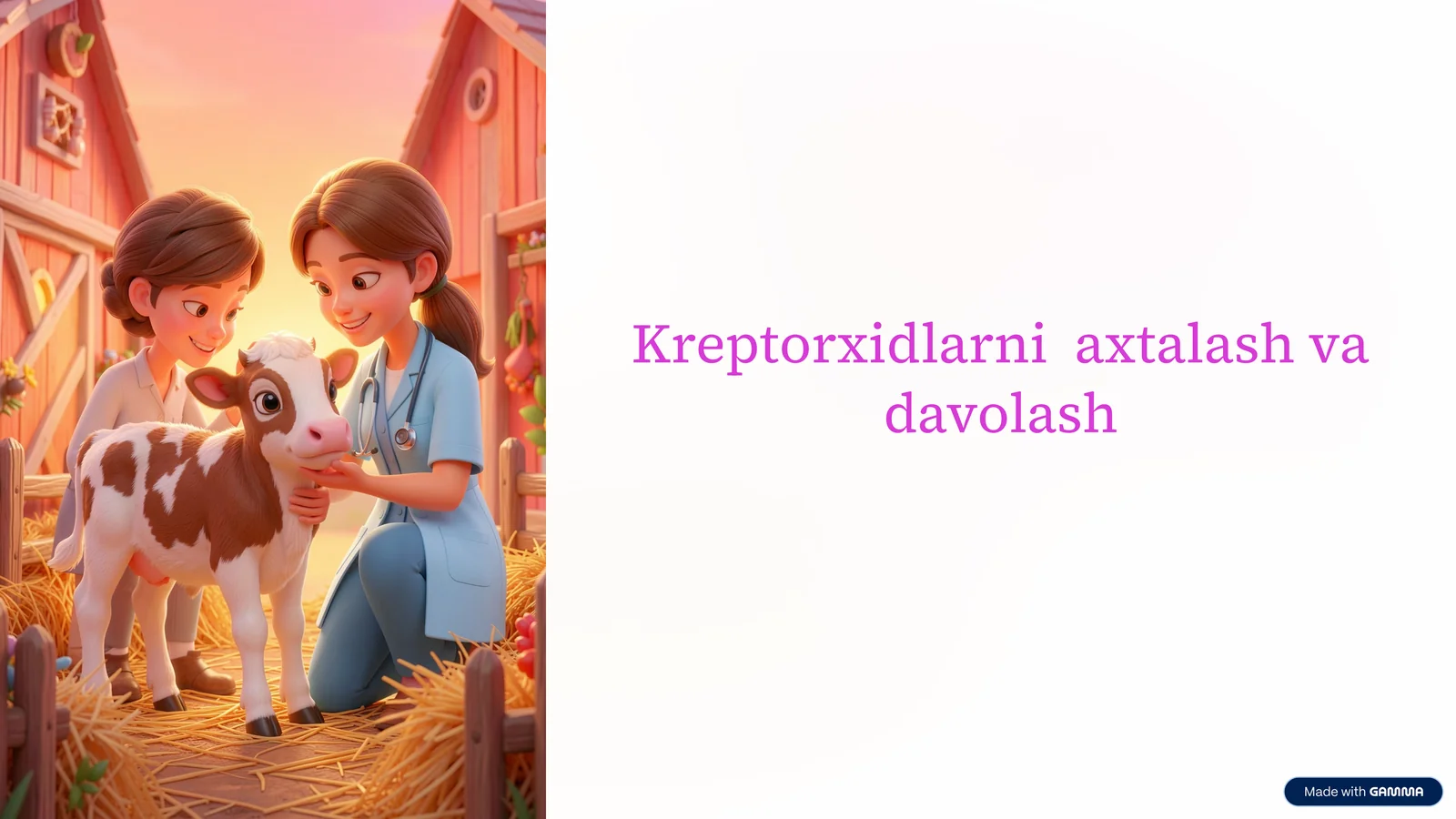 Kreptorxidlarni axtalash va davolash