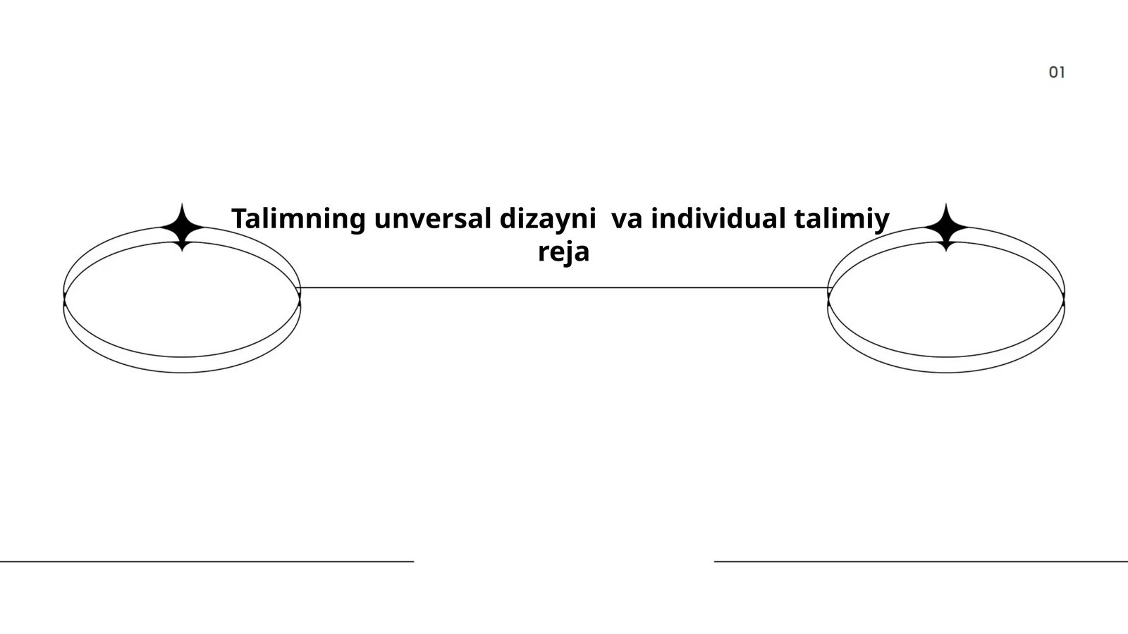 Talimning unversal dizayni va individual talimiy reja