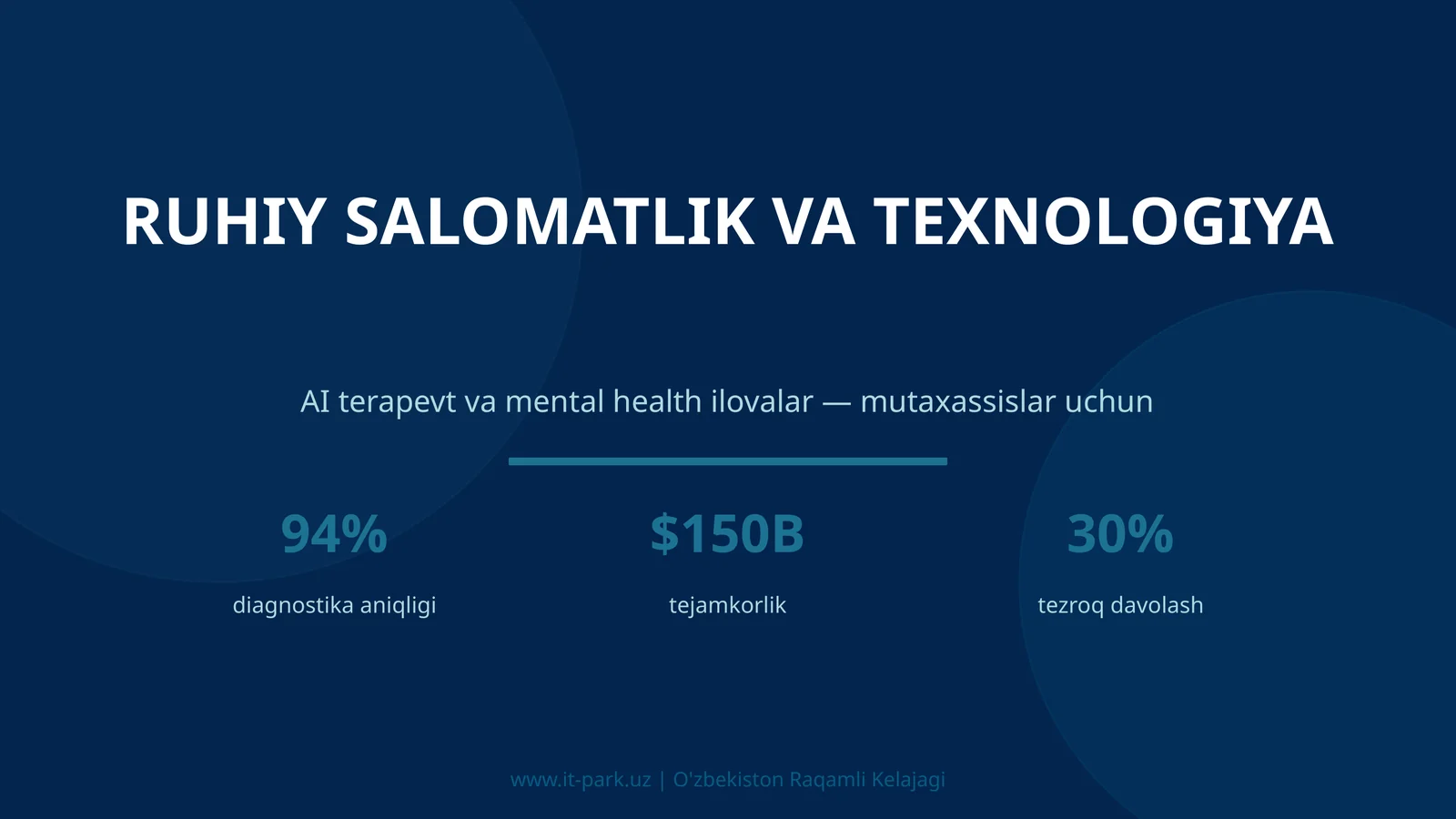 RUHIY SALOMATLIK VA TEXNOLOGIYA