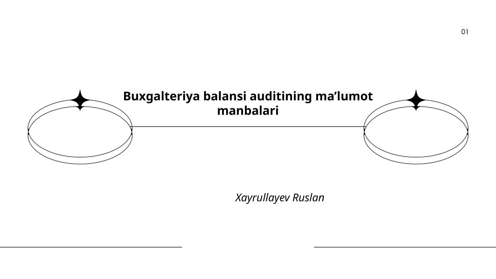 Buxgalteriya balansi auditining ma’lumot manbalari