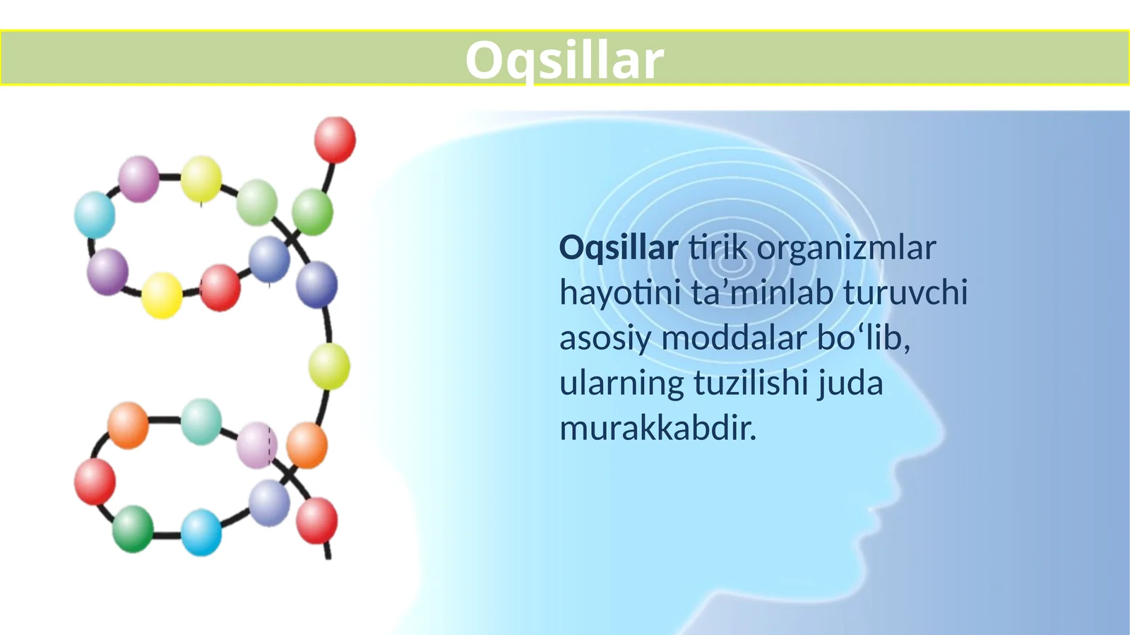 Oqsillar
