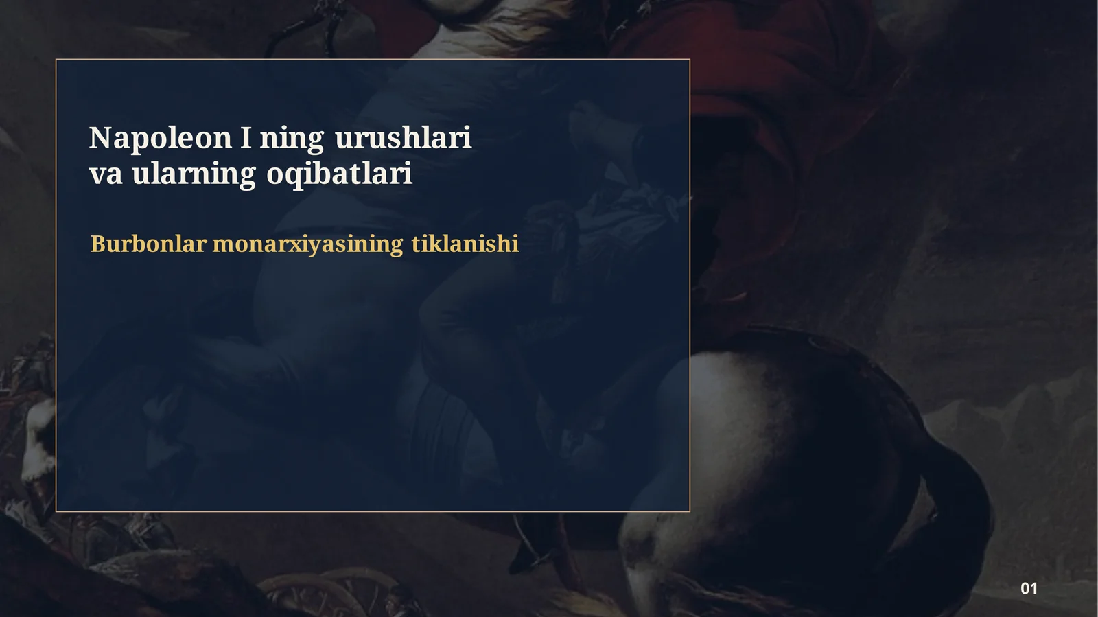 Napoleon I ning urushlari va ularning oqibatlari