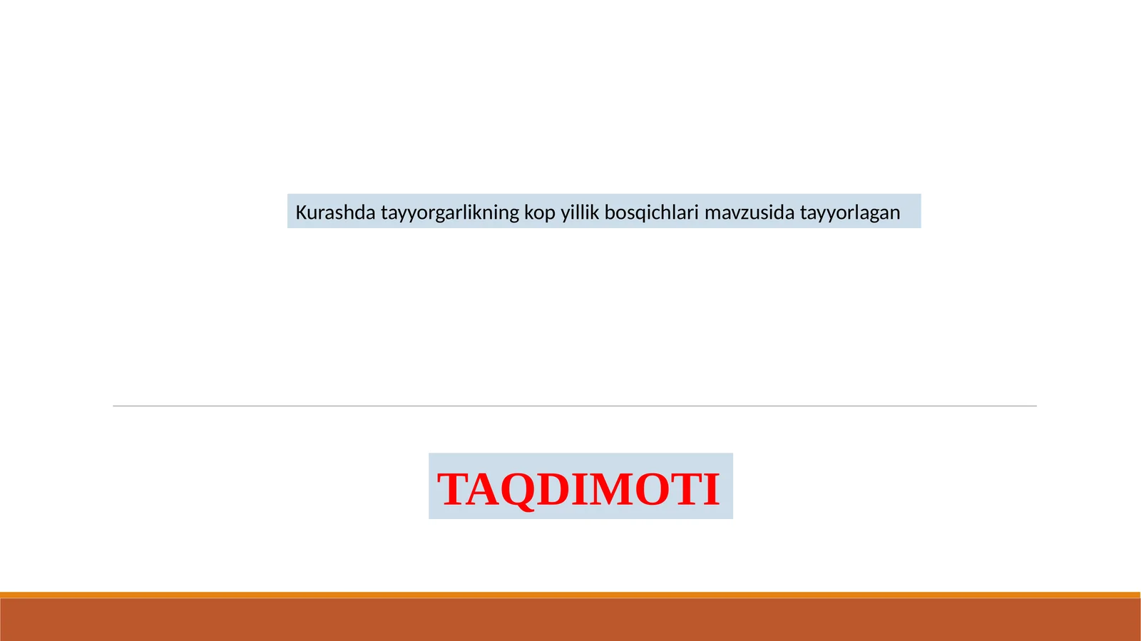 Kurashda tayyorgarlikning kop yillik bosqichlari