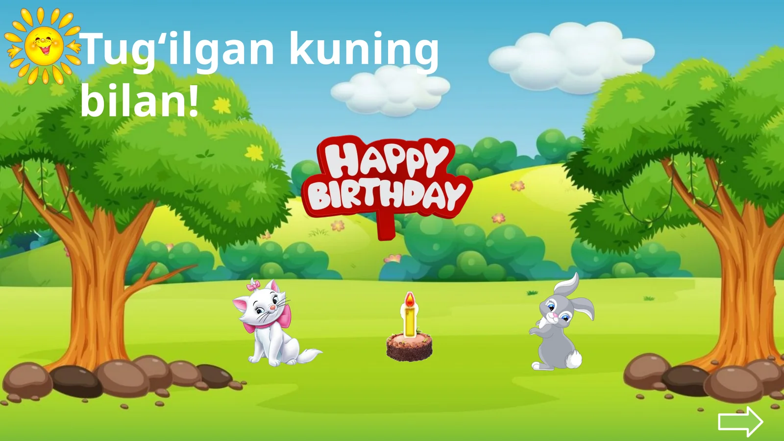 Tug‘ilgankuningbilan!