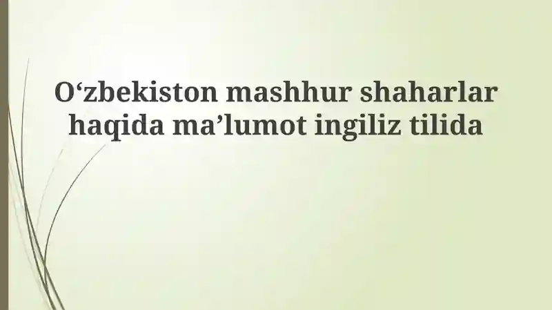 Historical Gems: Exploring Uzbekistan's Iconic Cities