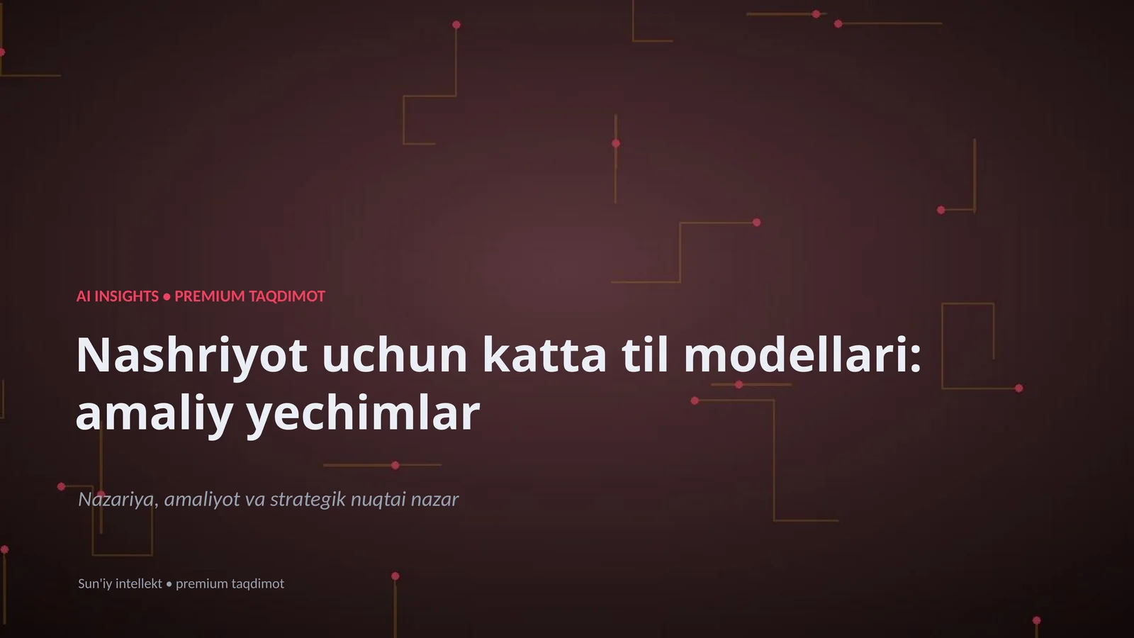 Premium Taqdimot