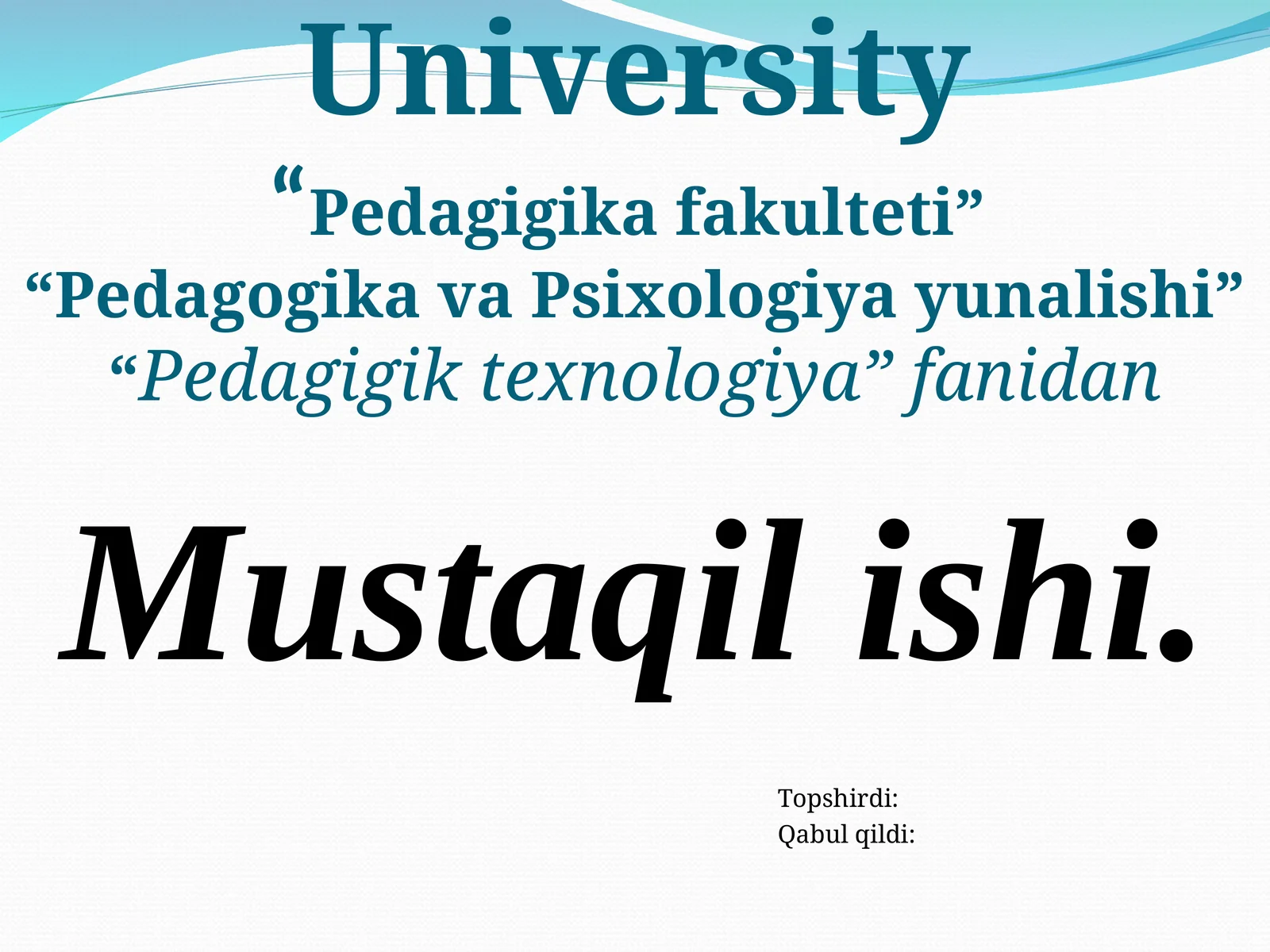 Ta’lim texnologiyalarini rivojlanish bosqichlari.