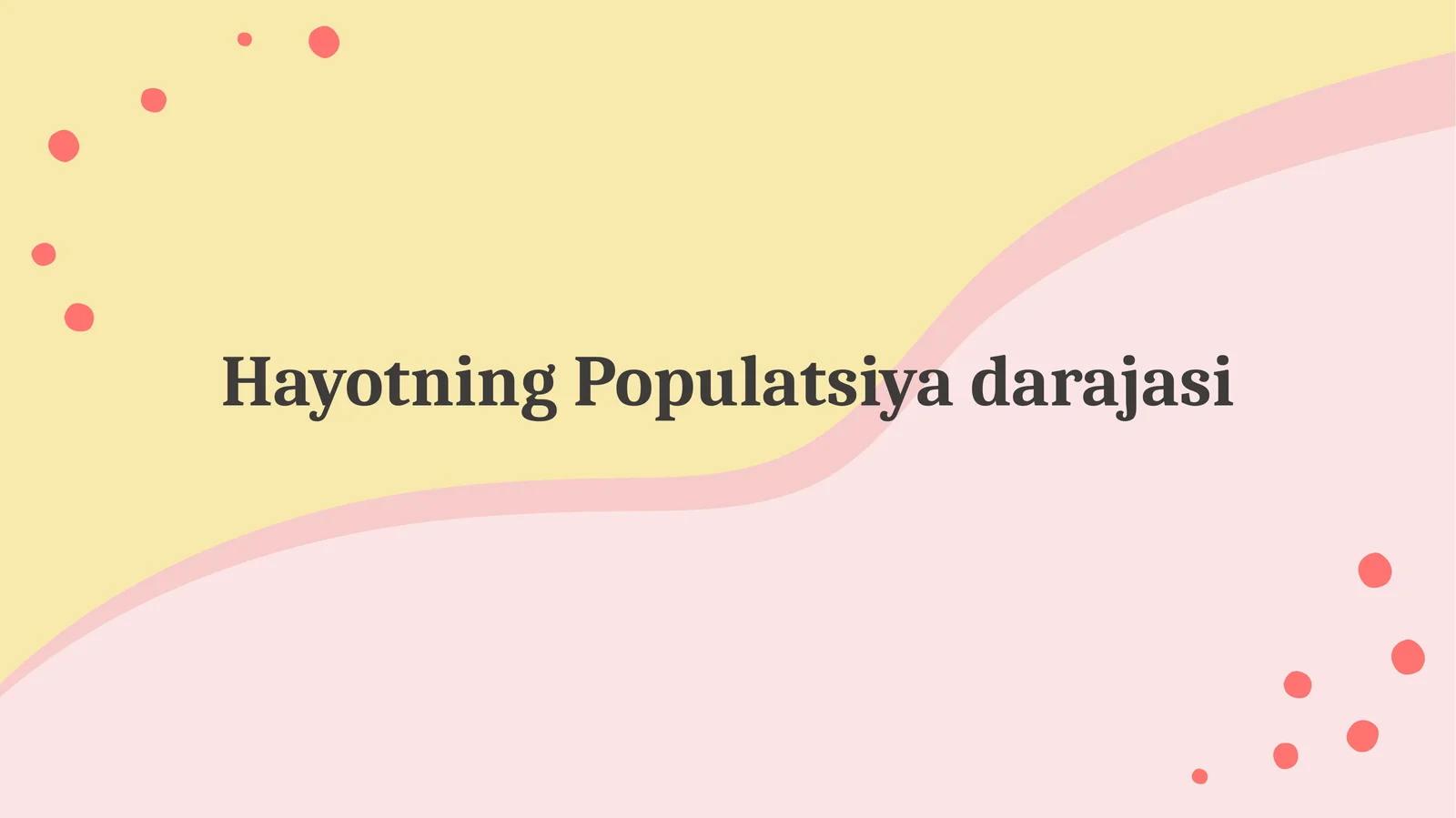Populyatsiya