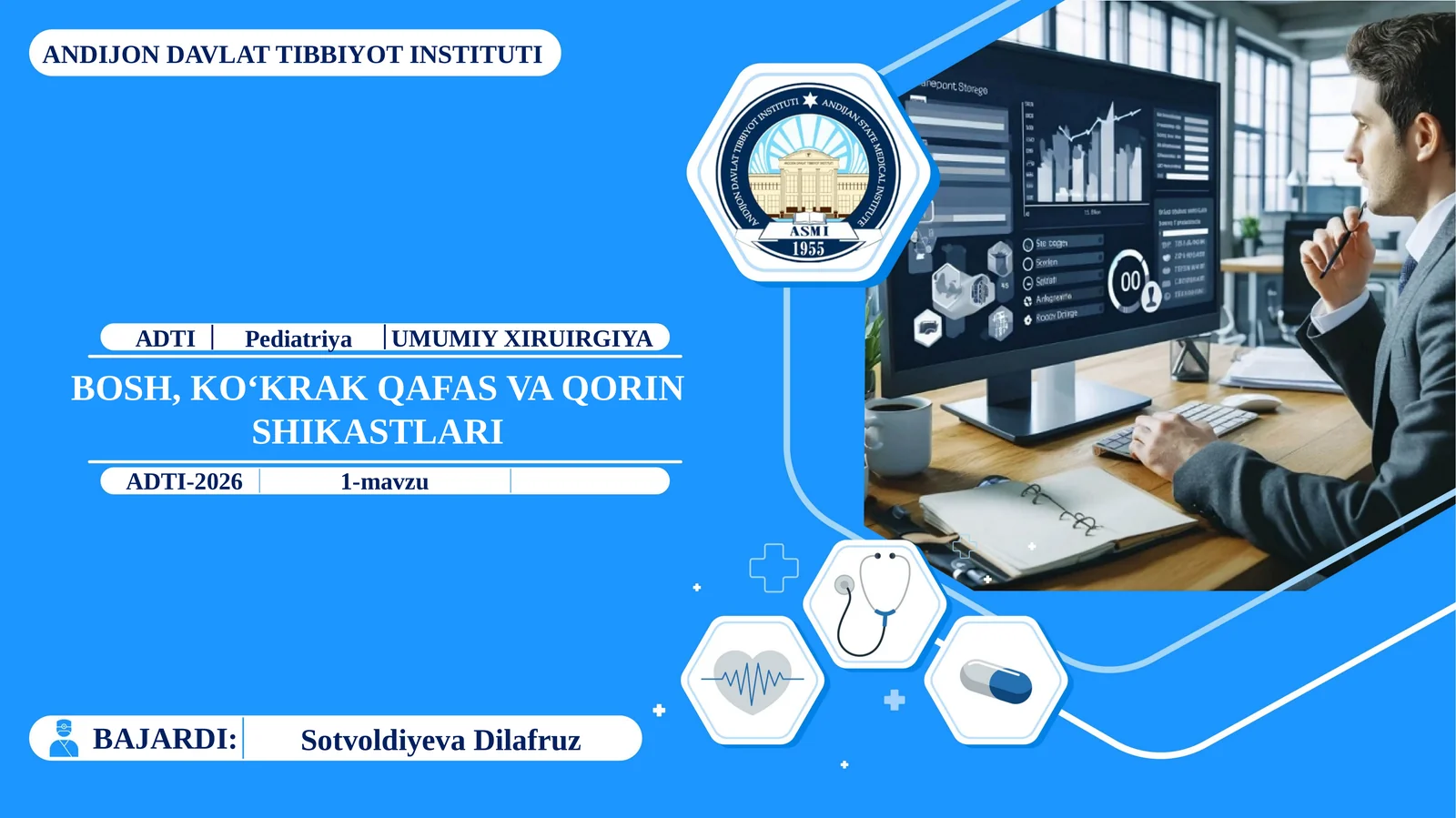 BOSH, KOʻKRAK QAFAS VA QORIN SHIKASTLARI