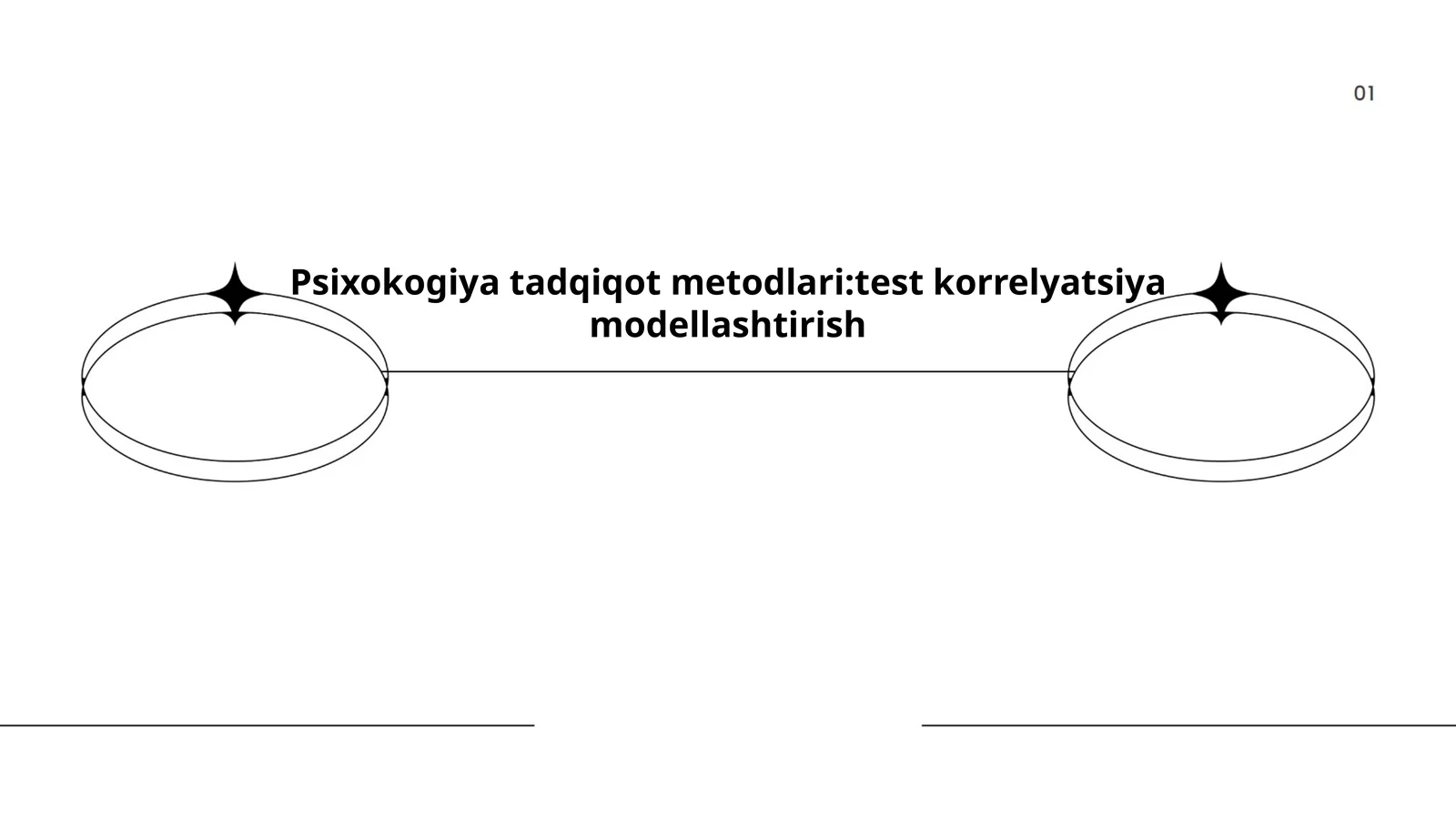 Psixokogiya tadqiqot metodlari:test korrelyatsiya modellashtirish