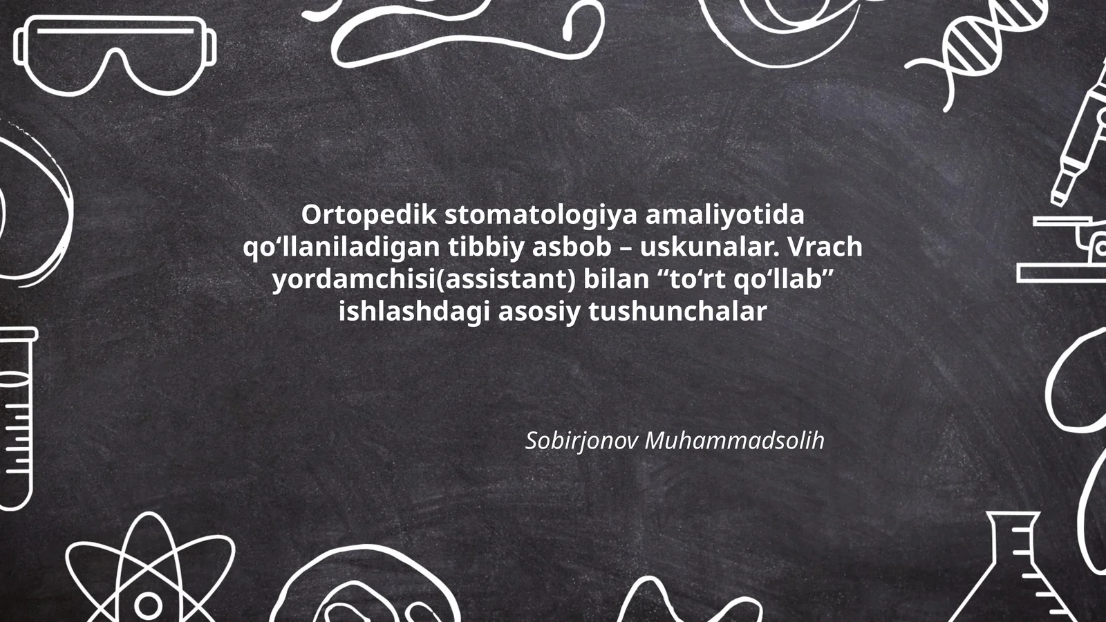 Qo‘llaniladigan tibbiy asbob – uskunalar