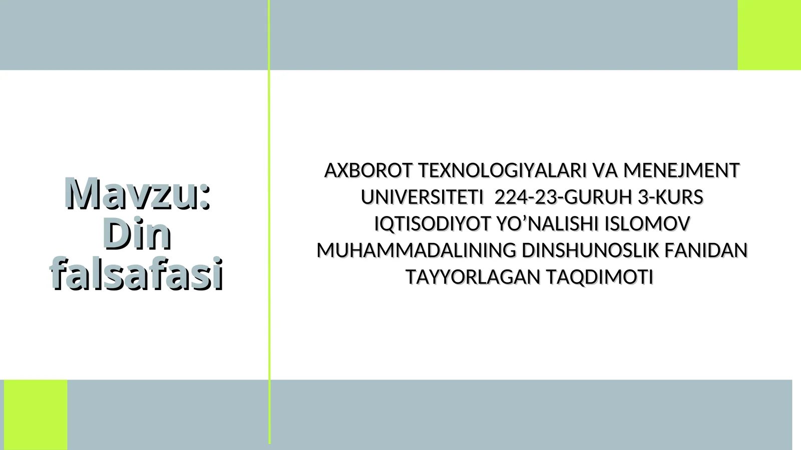 din falsafasi
