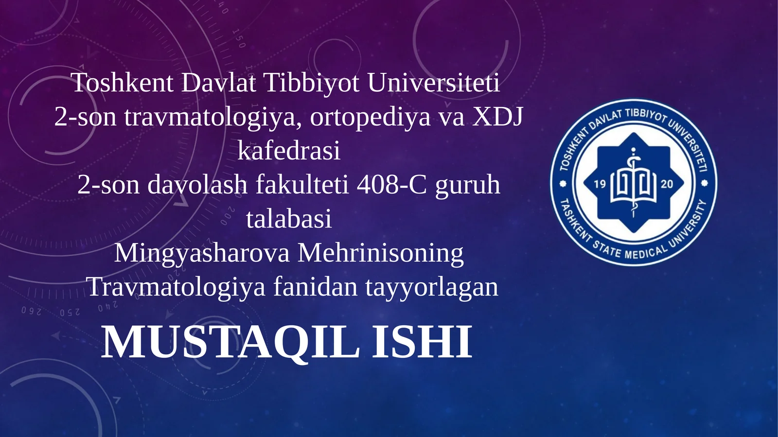 Son suyagi sinish va chiqishlari, ularning asoratlarI