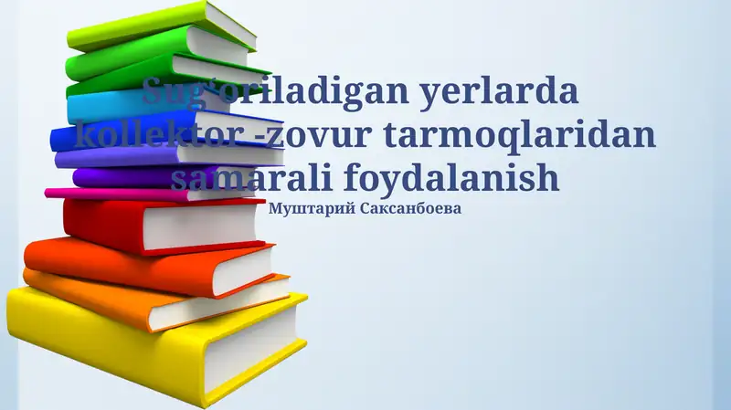 Kollektor-drenaj tarmoqlari