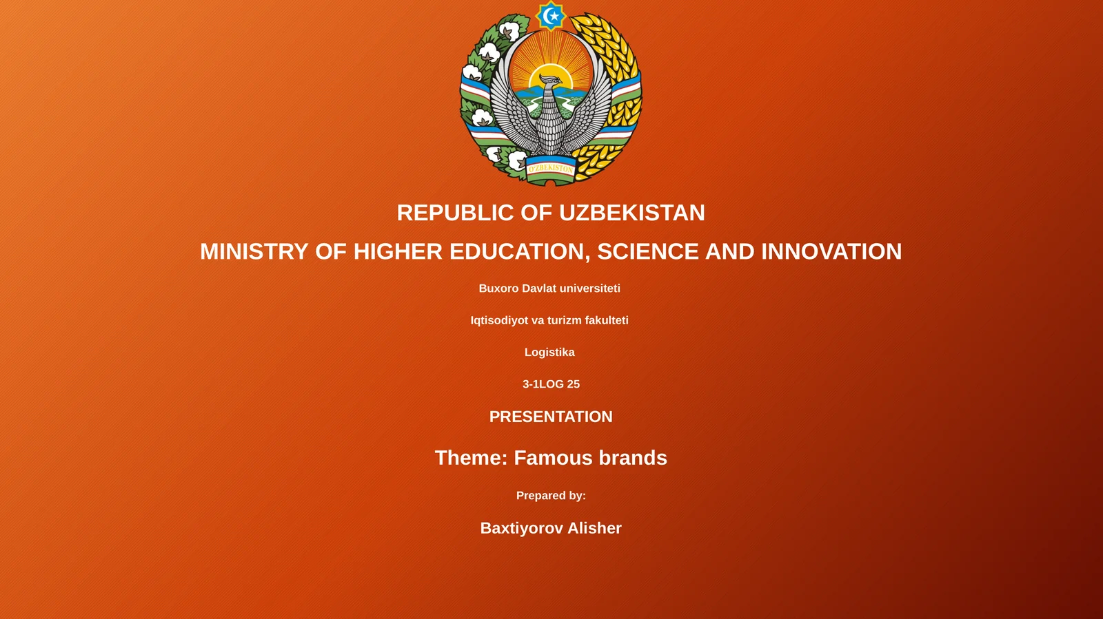 Famous brands