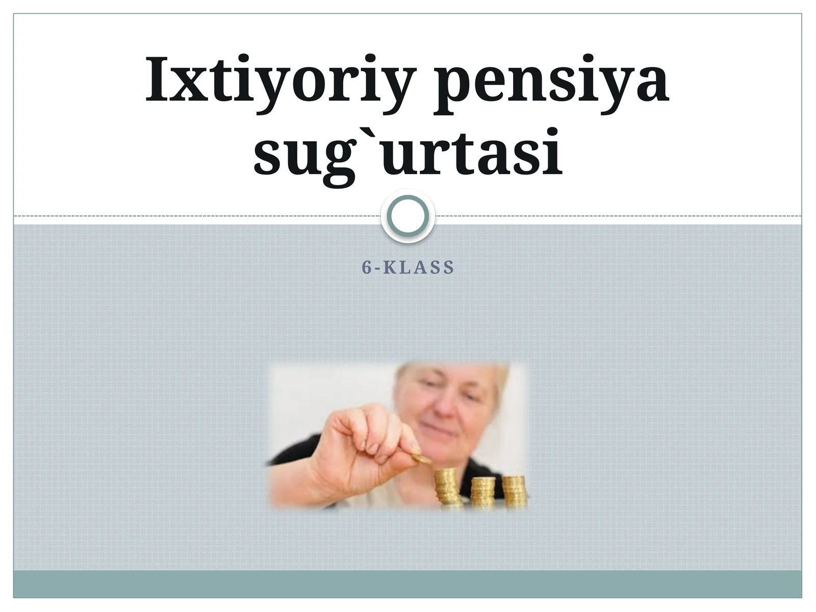 Ixtiyoriy pensiya sug`urtasi