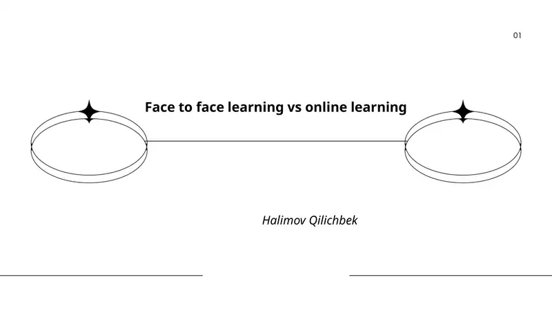 Face to Face Learning vs Online Learning