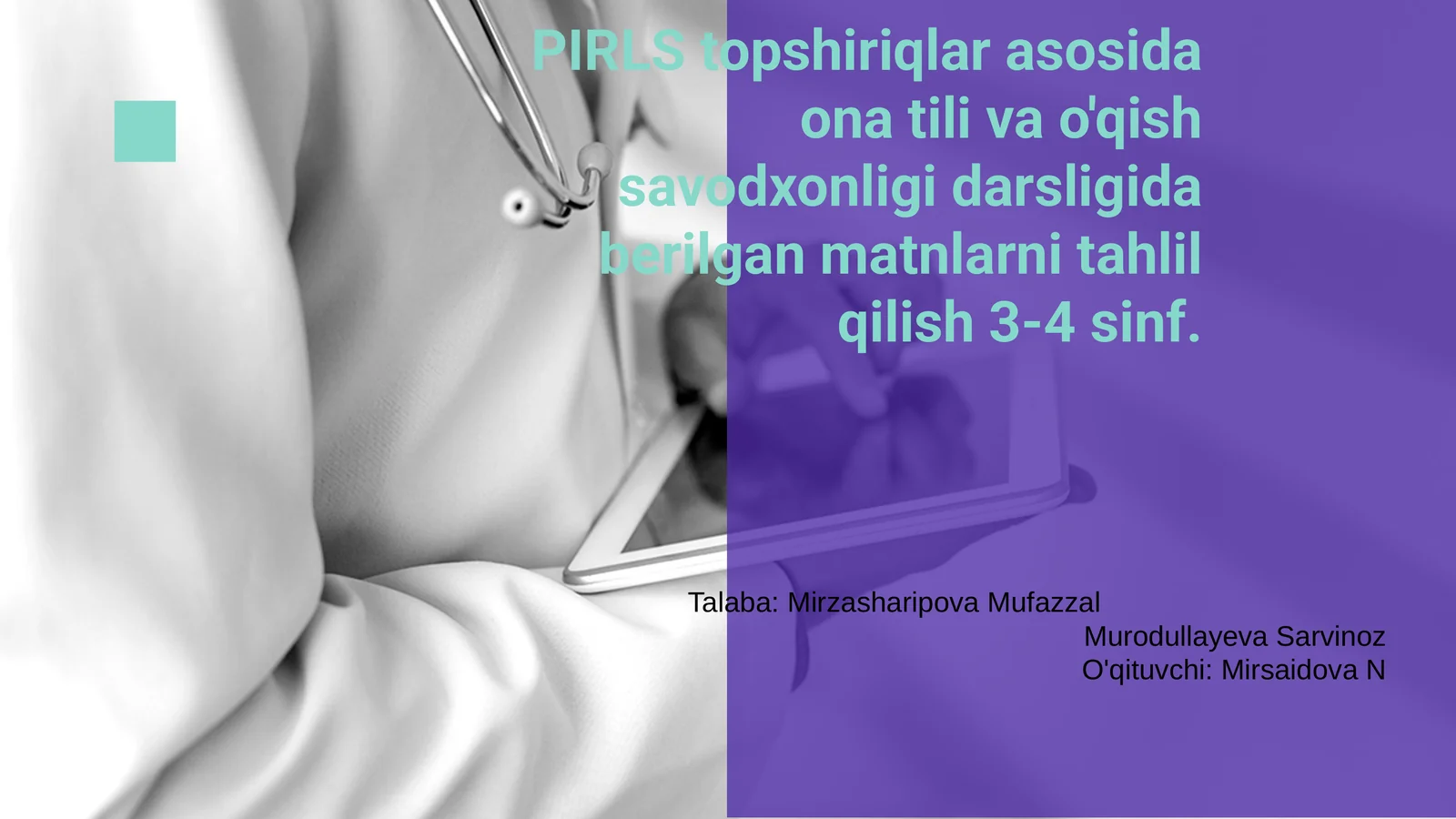 Ona tili va o'qish savodxonligi darsliklari