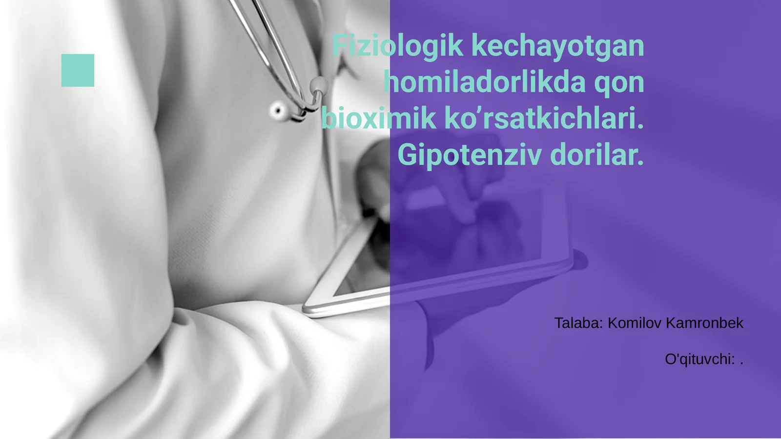 Gipotenziv dorilar