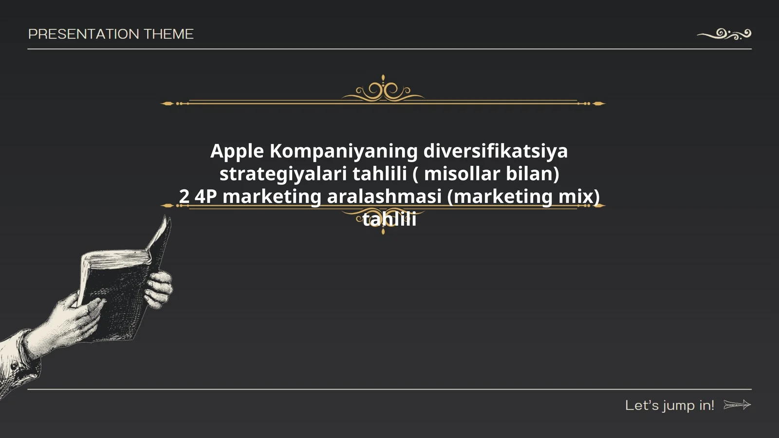 Apple Kompaniyaning diversifikatsiya strategiyalari tahlili