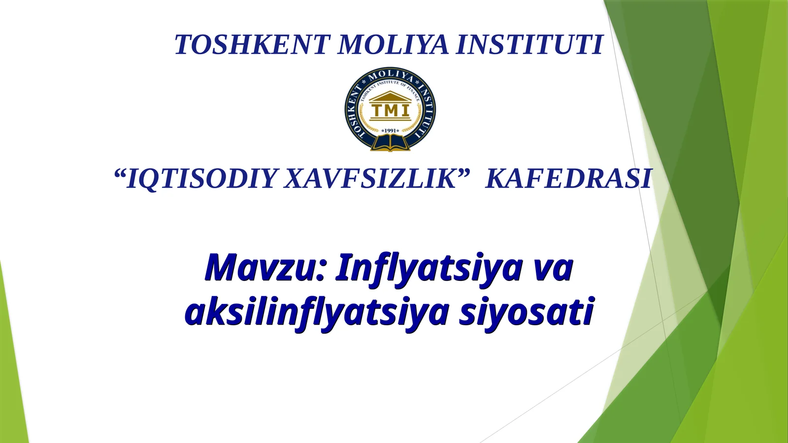 Inflyatsiyavaaksilinflyatsiyasiyosati