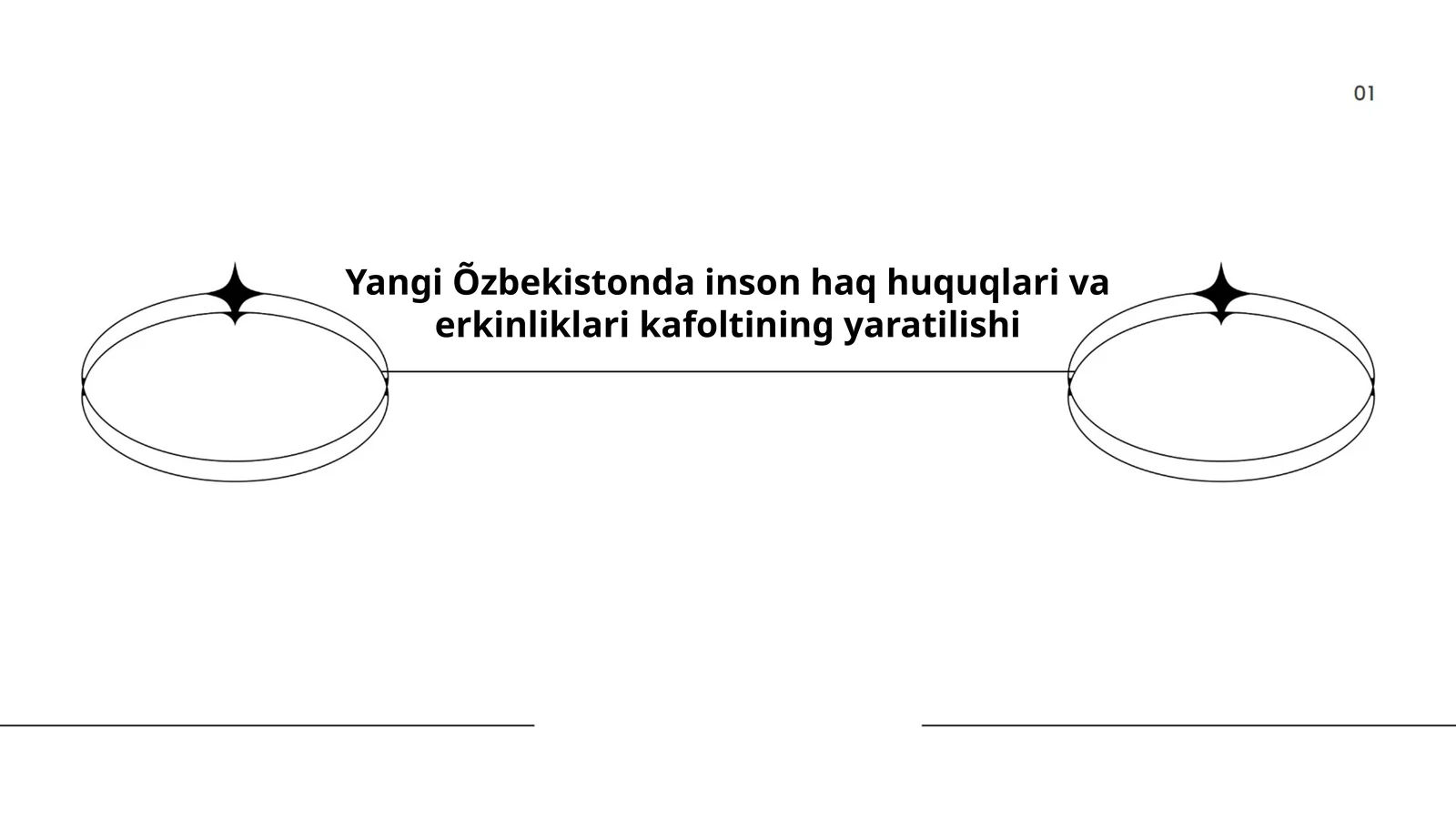 Yangi Ćzbekistonda inson haq huquqlari va erkinliklari kafoltining yaratilishi