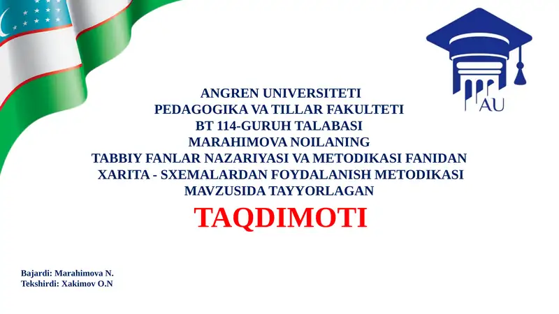 Xarita-sxemalardan foydalanish metodikasi