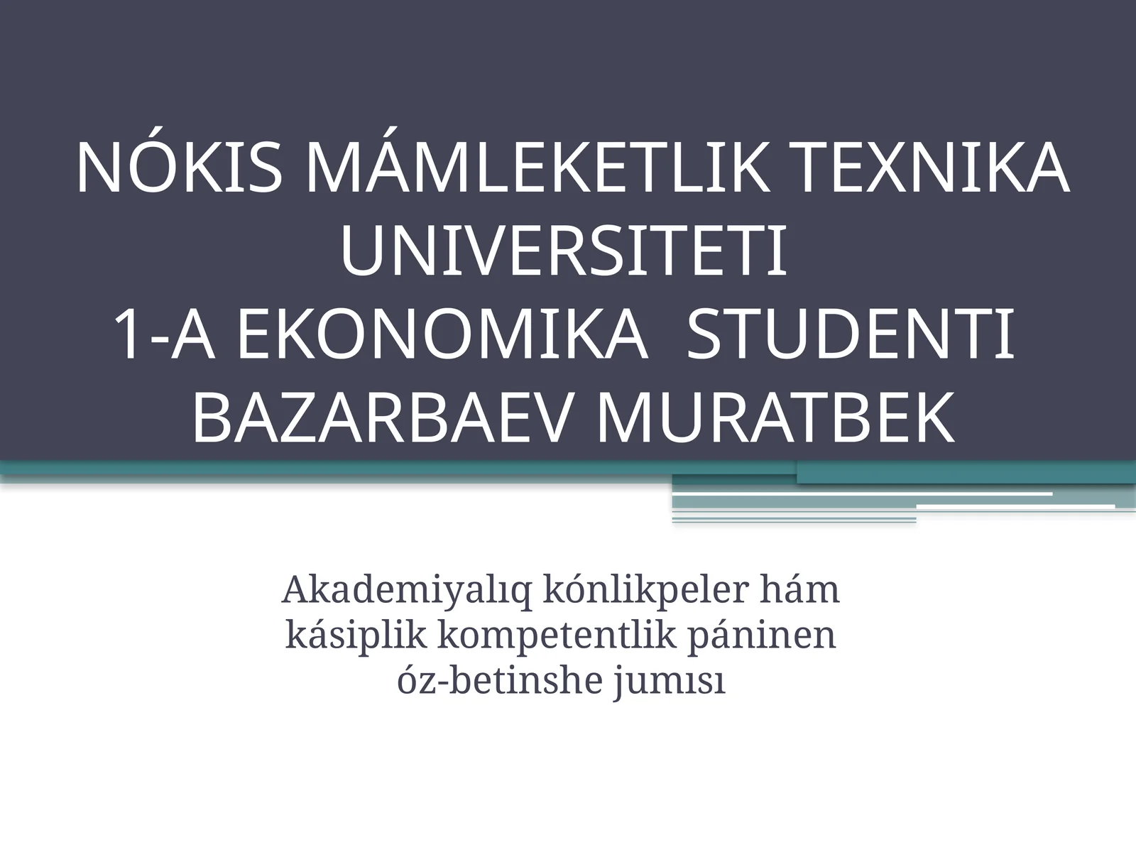 KONFERENSIYA - INFORMATSIYA HAQIDA