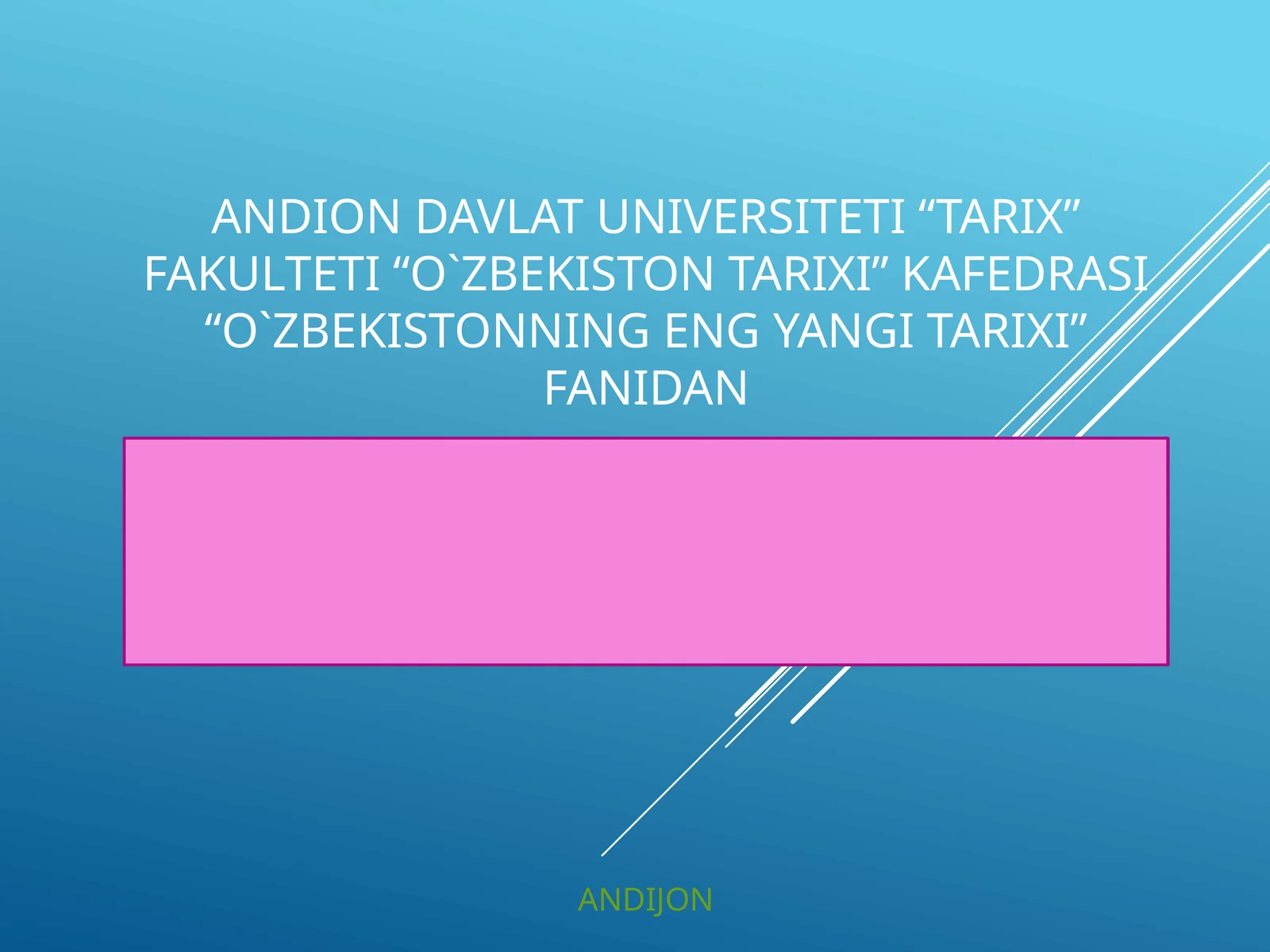 8-mavzu.MustaqillikyillaridaO‘zbekistondagima’naviyvamadaniytaraqqiyot