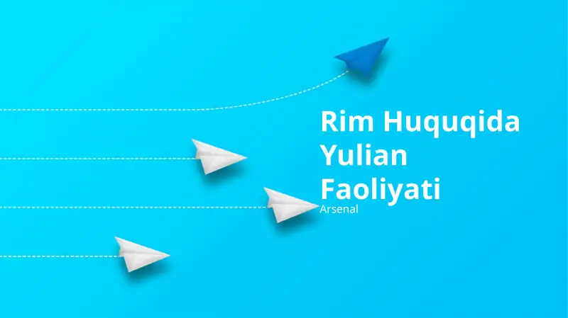 Rim Huquqida Yulian Faoliyati