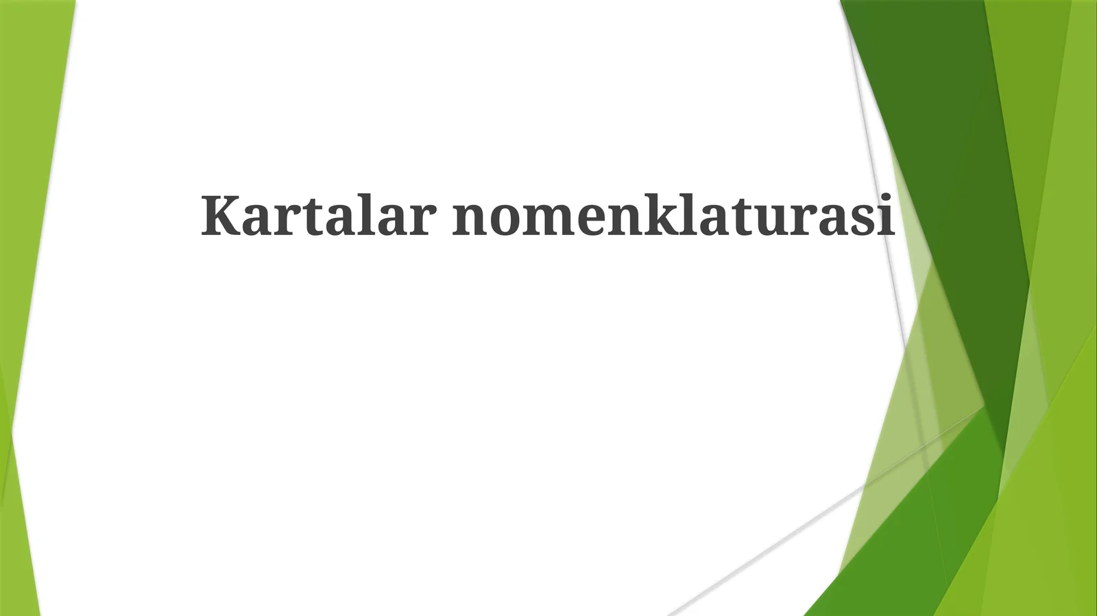 Kartalarnomenklaturasi