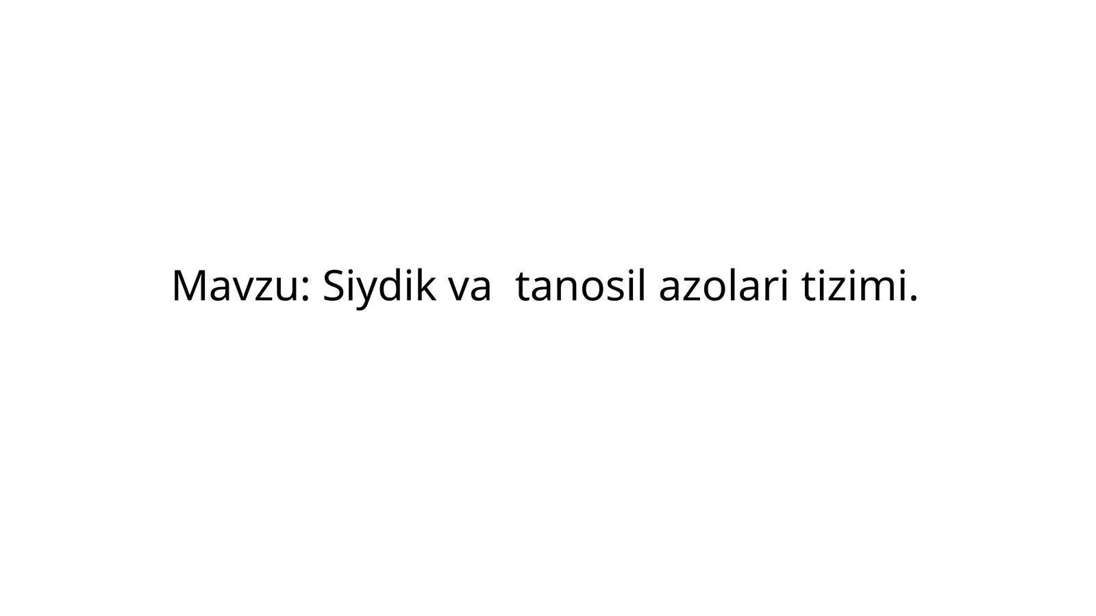 Siydikvatanosilazolaritizimi
