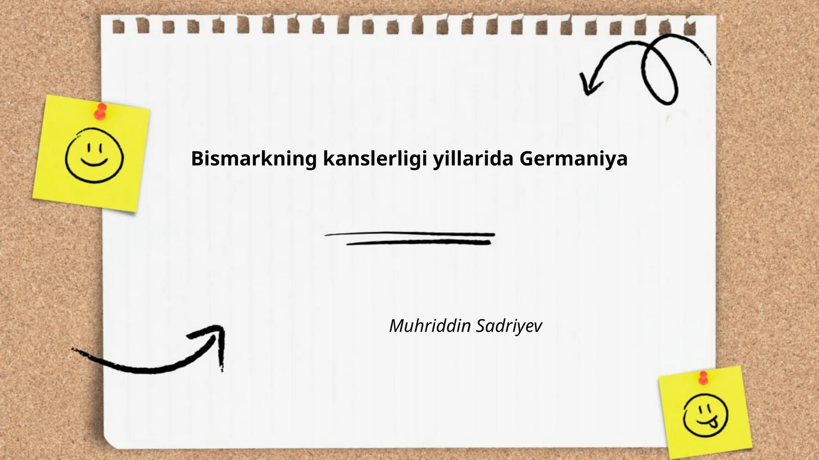 Bismarkning kanslerligi yillarida Germaniya