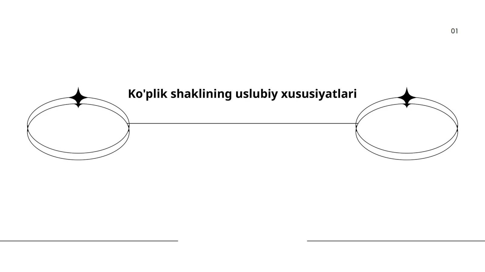 Ko'plik shaklining uslubiy xususiyatlari