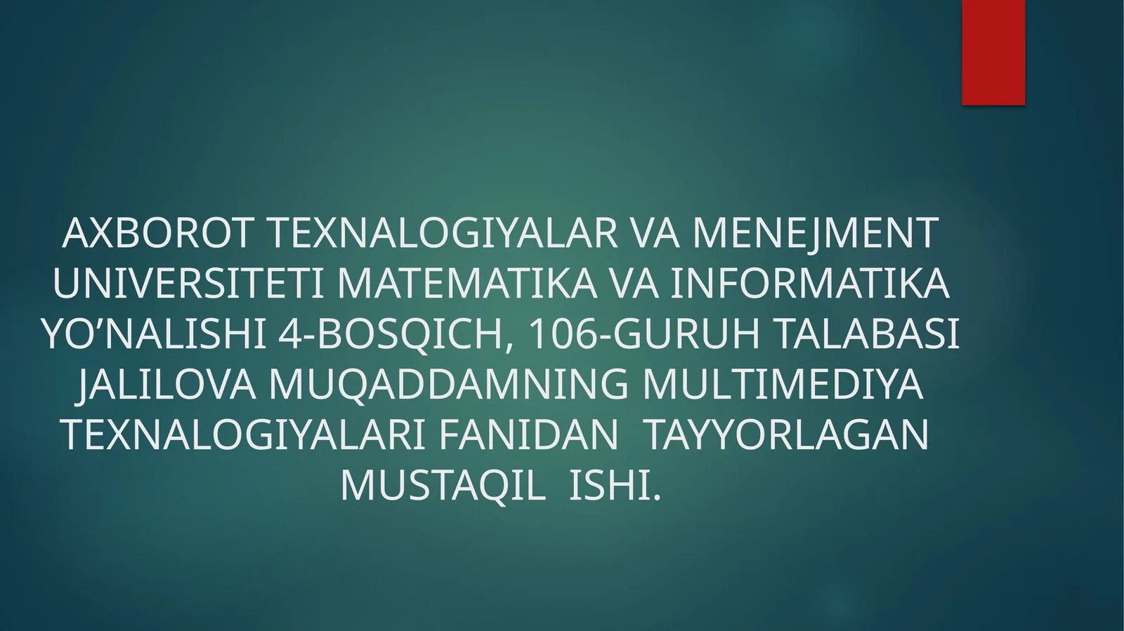 AutoPlayda electrondarslik interfeysini yaratish