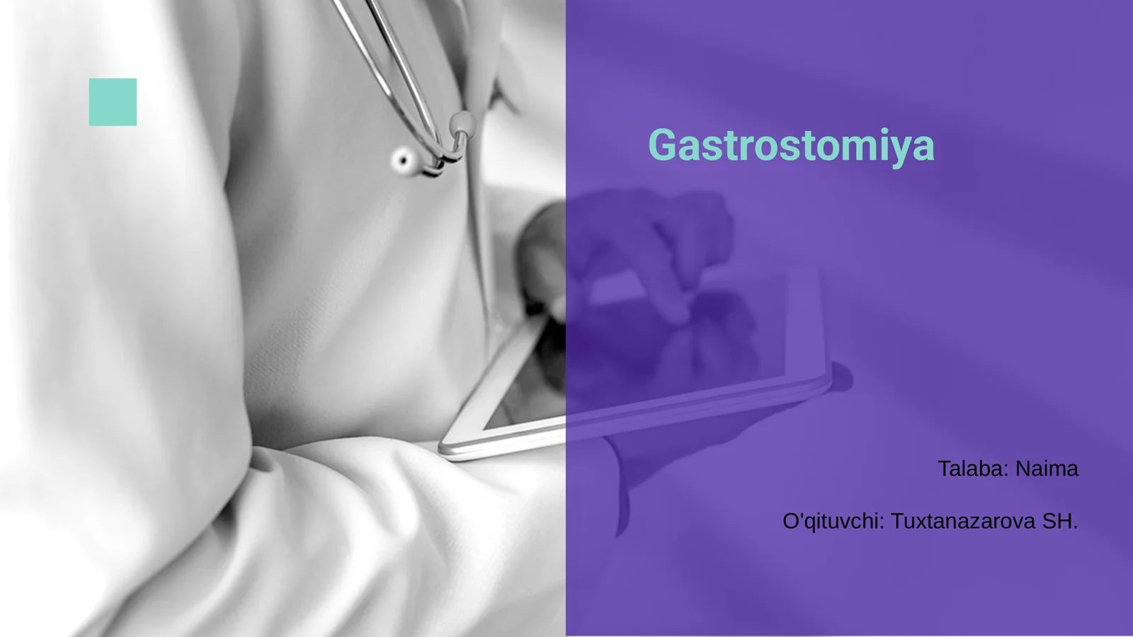Gastrostomiya