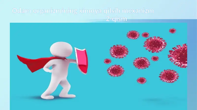 Odam organizmining ximo yaxilsih mehanizmi 2-qism