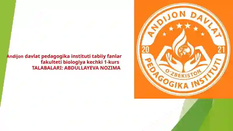 Kimyo fanining asosiy qonunlari