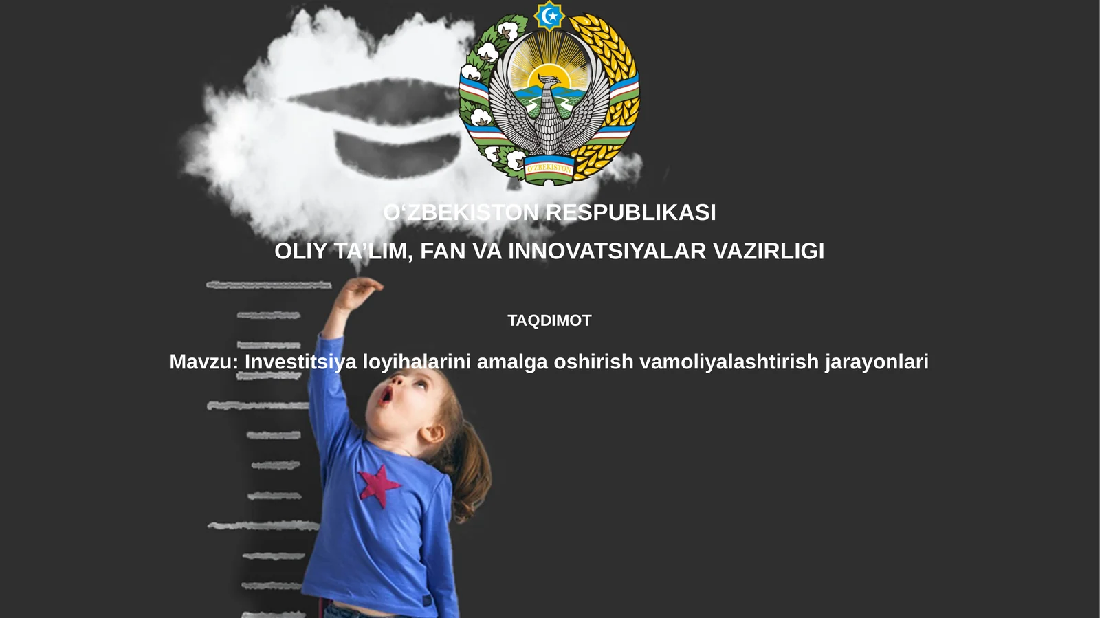 Investitsiyaloyihalariniamalgaoshirishvamoliyalashtirishjarayonlari