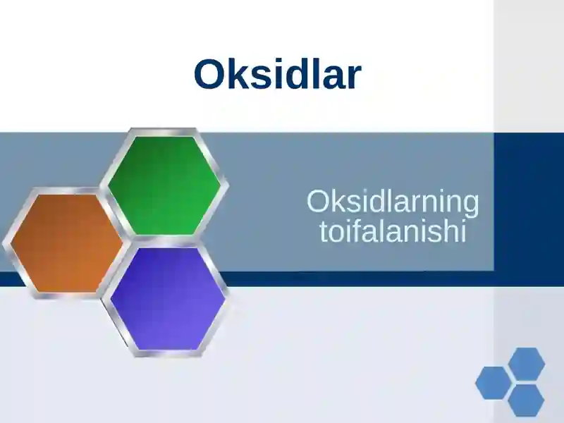 Oksidlar