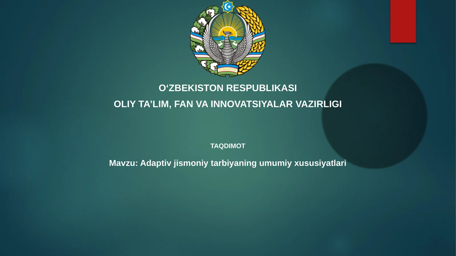 Adaptiv jismoniy tarbiya