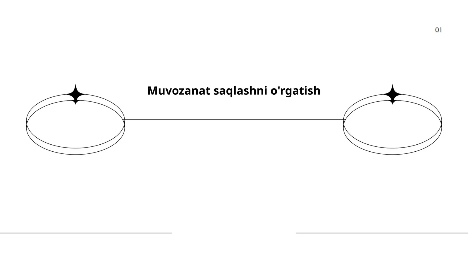 Muvozanat saqlashni o'rgatish