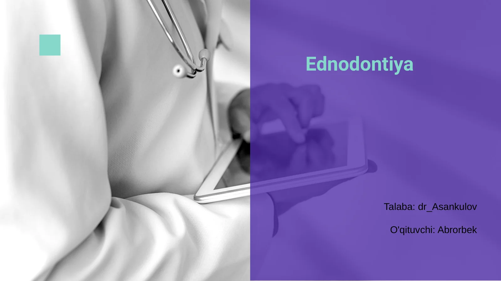 Ednodontiya