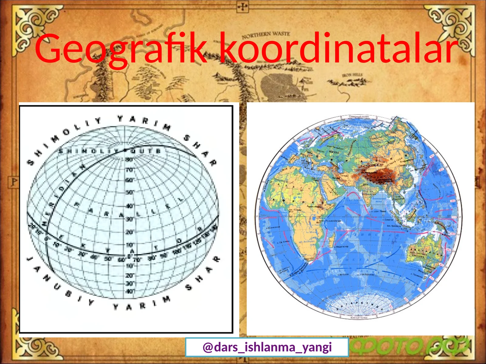 Geografik koordinatalar