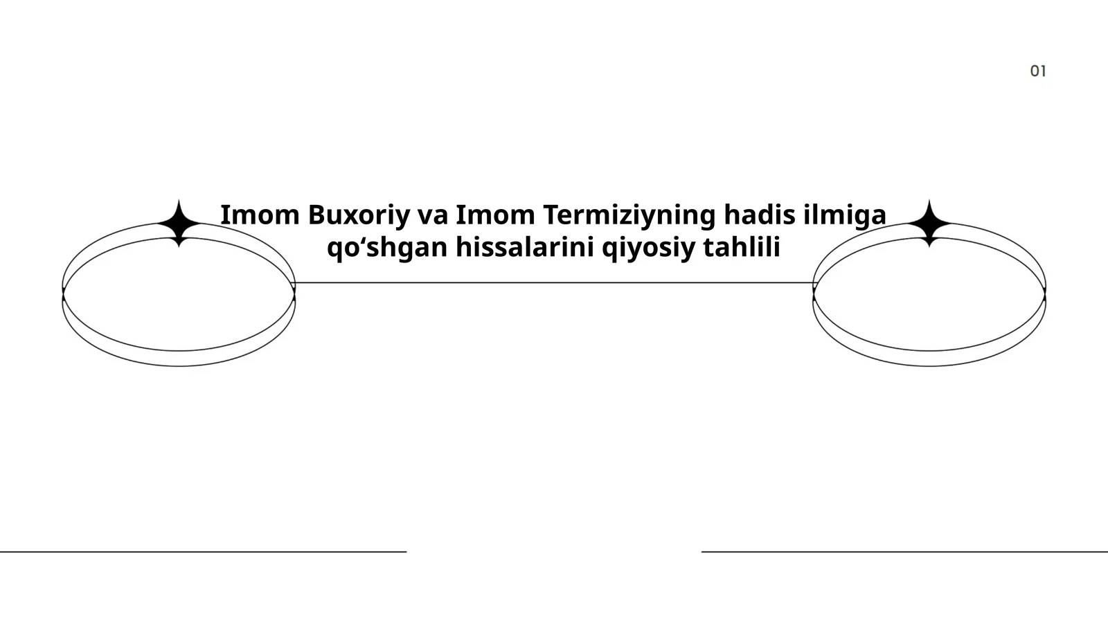 Imom Buxoriy va Imom Termiziyning hadis ilmiga qoʻshgan hissalarini qiyosiy tahlili