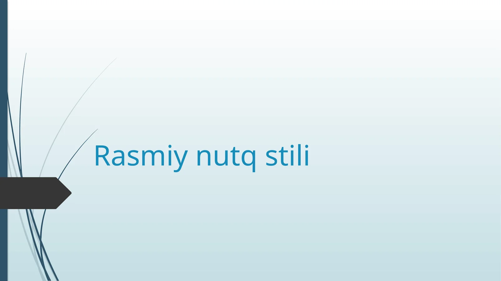 Rasmiynutqstili
