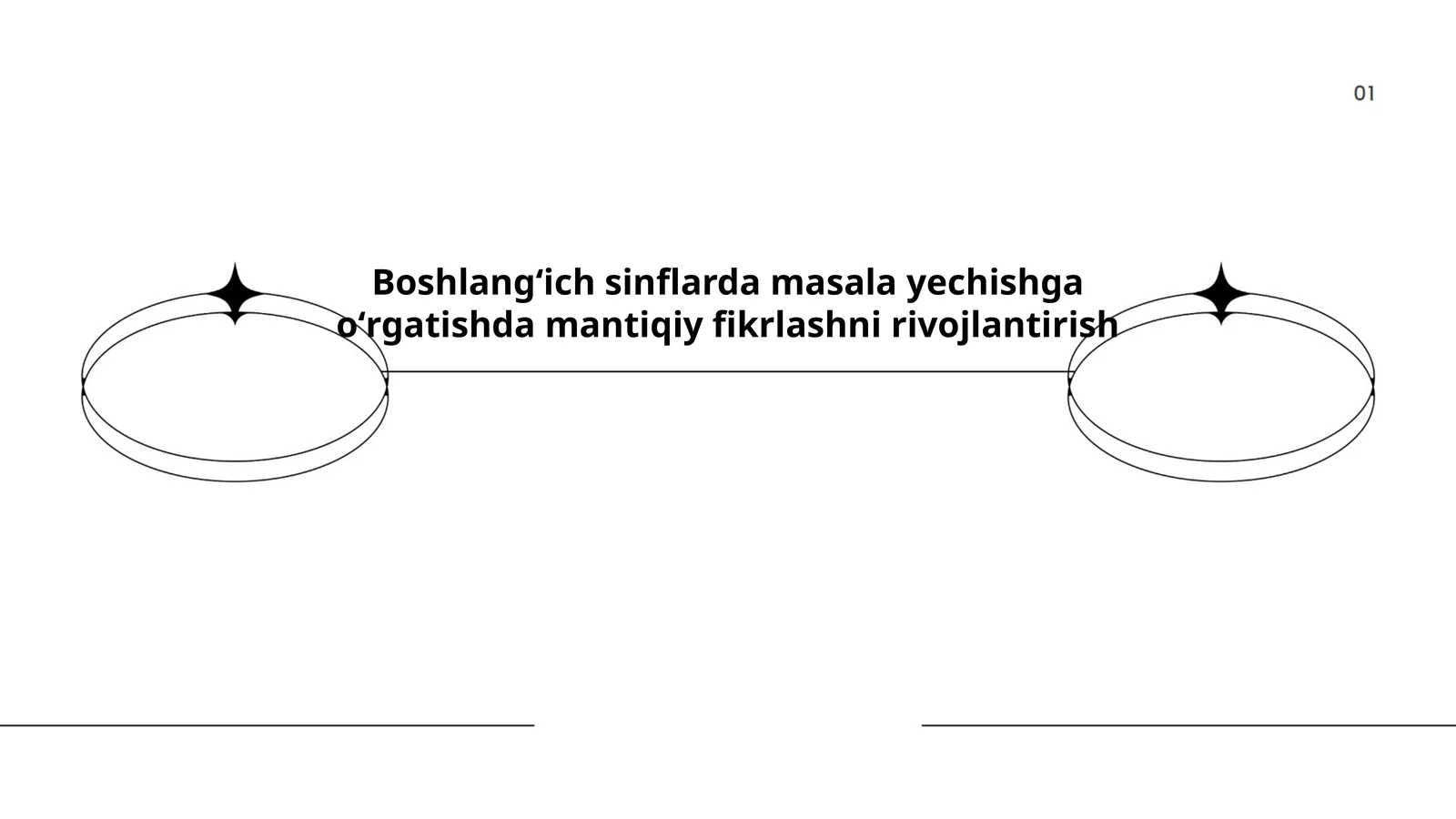 Boshlangʻich sinflarda masala yechishga oʻrgatishda mantiqiy fikrlashni rivojlantirish