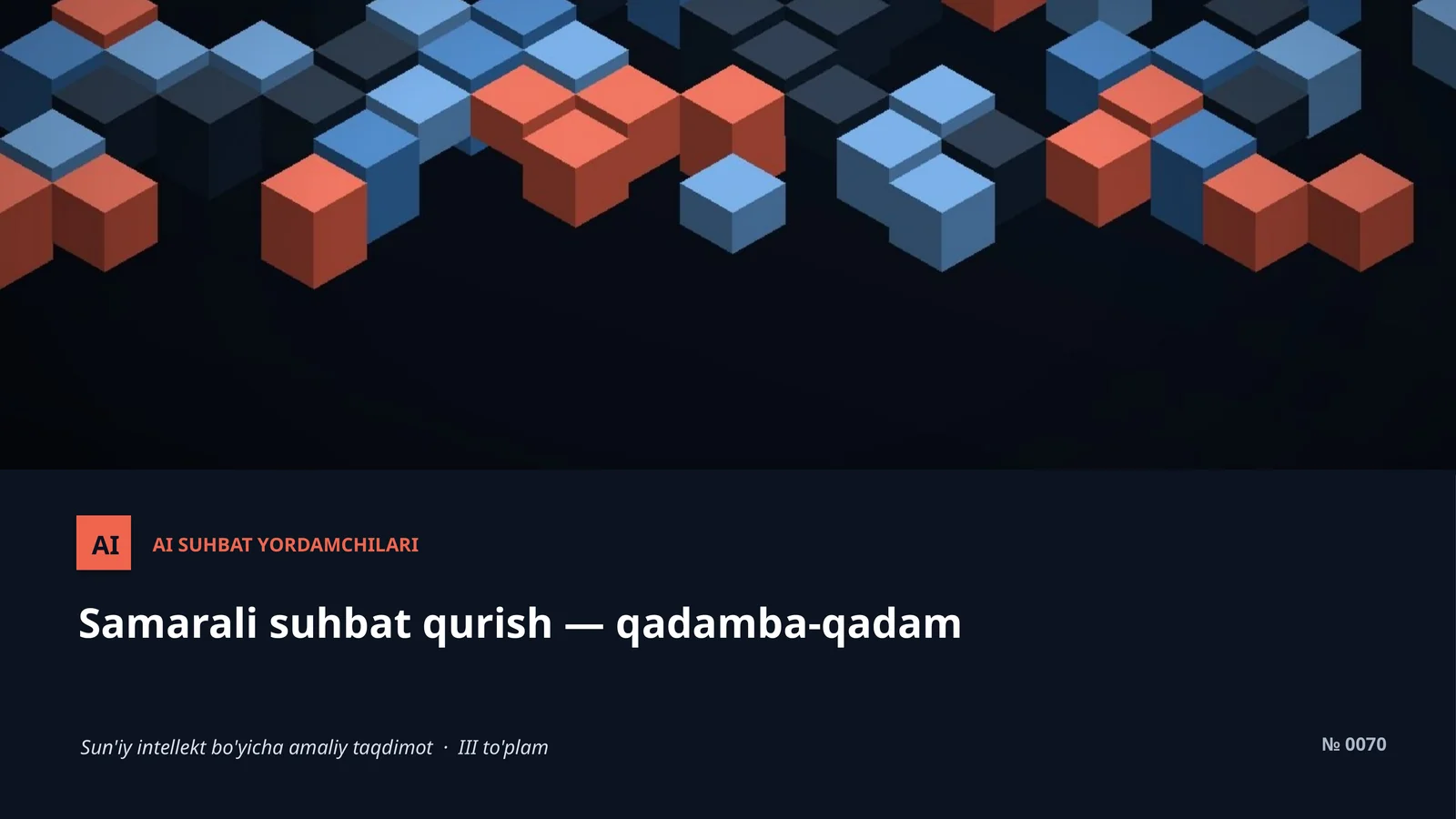 AI SUHBAT YORDAMCHILARI